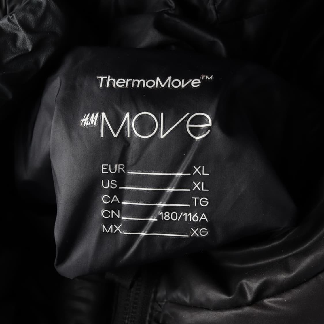 에치엔엠 MOVE 써모무브 테크니컬 푸퍼 패딩 XL 상품이미지6