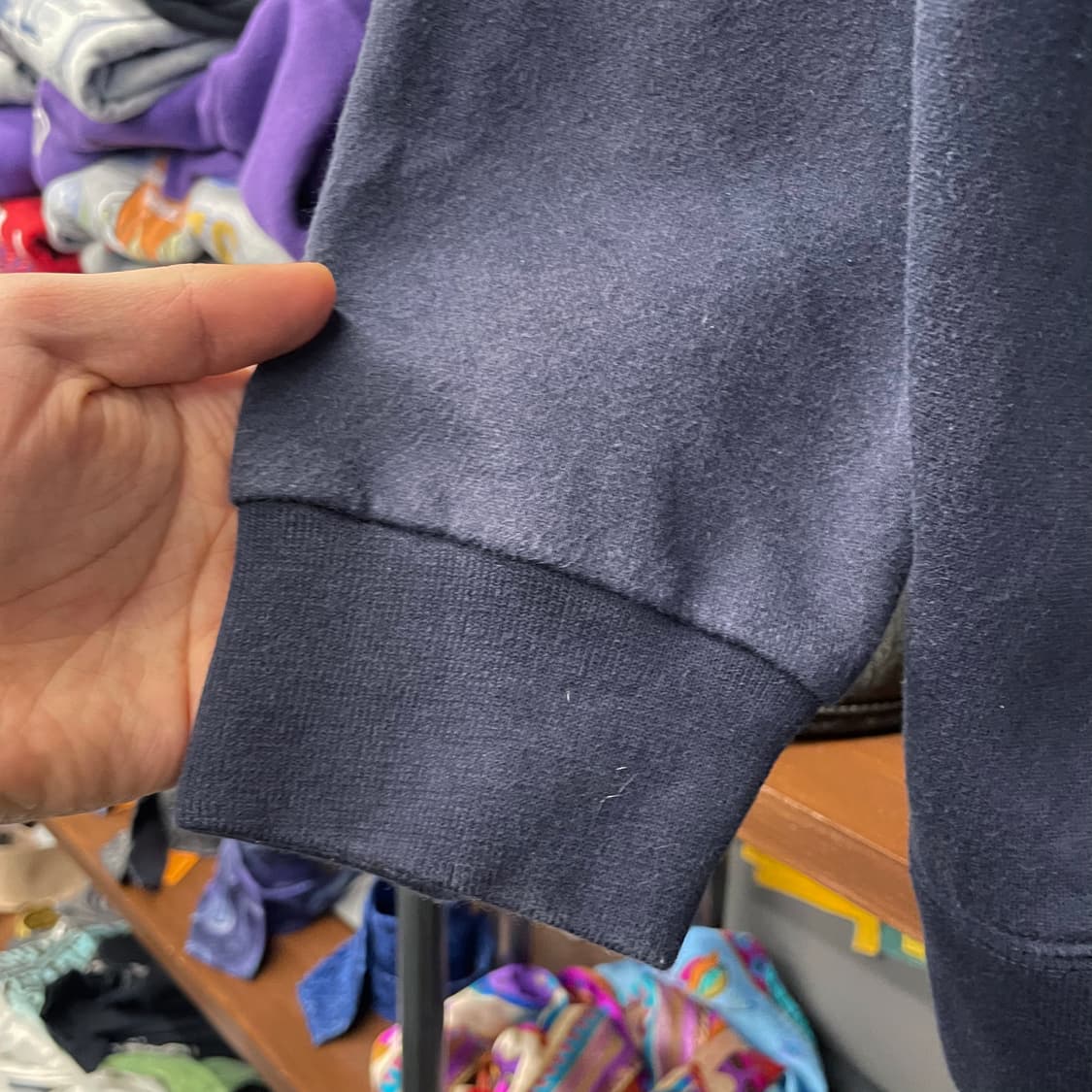 90s 러셀 어센틱 USA 블랭크 빈티지 맨투맨 스웻 셔츠 N107 상품이미지6