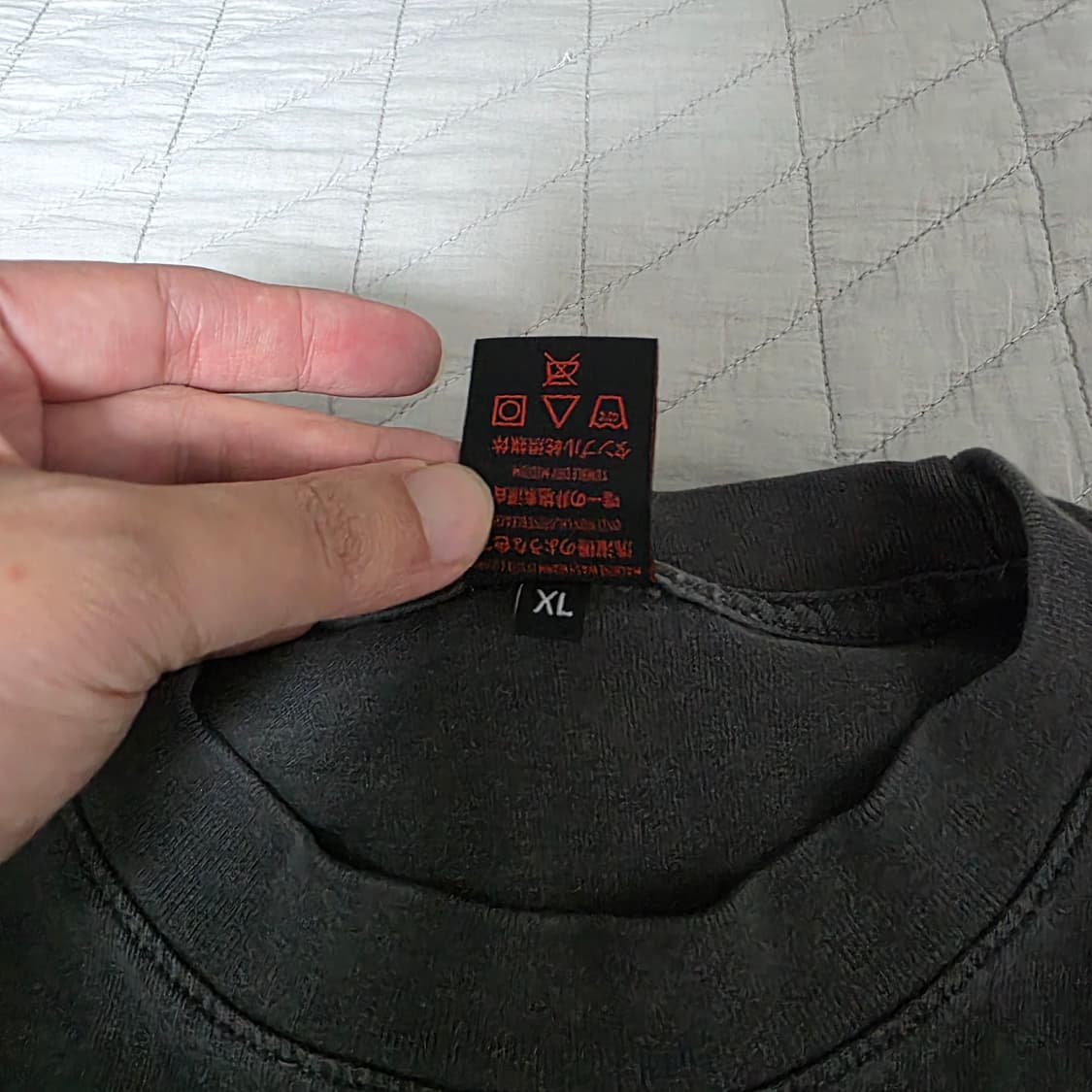 [XL] 공각기동대 부틀렉 이더리얼 스튜디오 페이드 블랙 티셔츠 상품이미지8