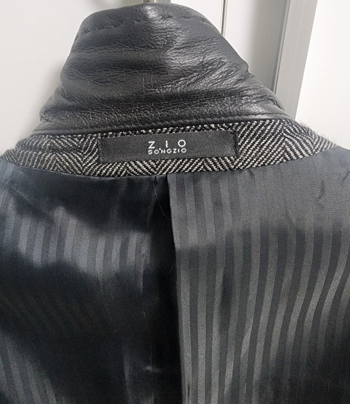 지오송지오 헤링본 블레이저 상품이미지5