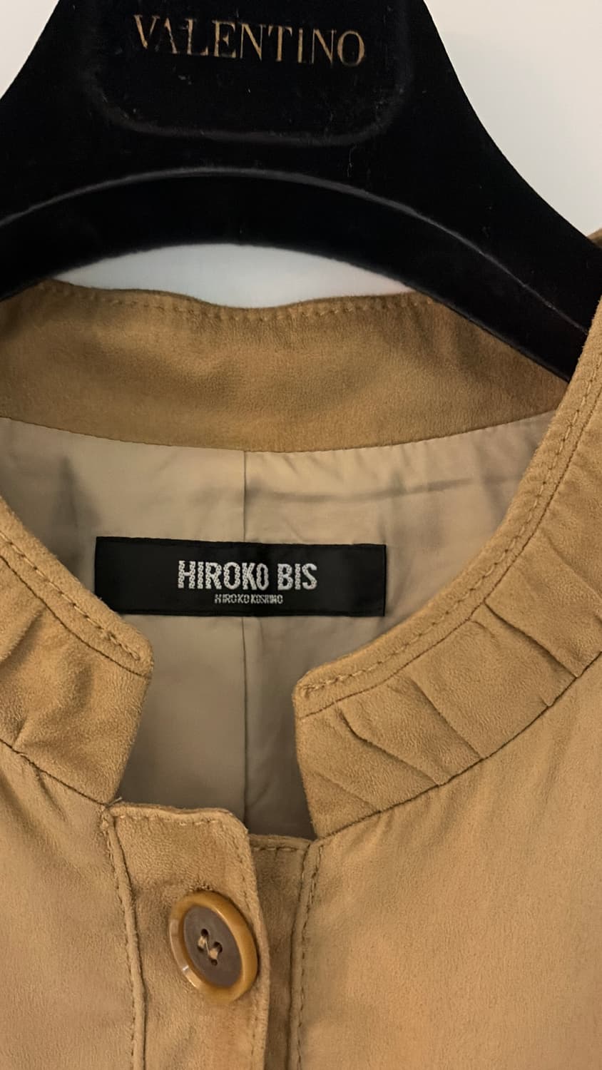 히로코코시노 스웨이드 봄버자켓 44-66  상품이미지2