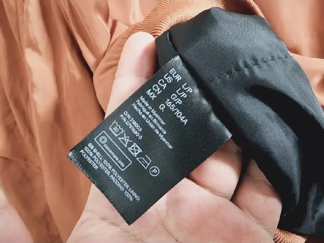 (L)여성 H&M 항공점퍼 상품이미지4