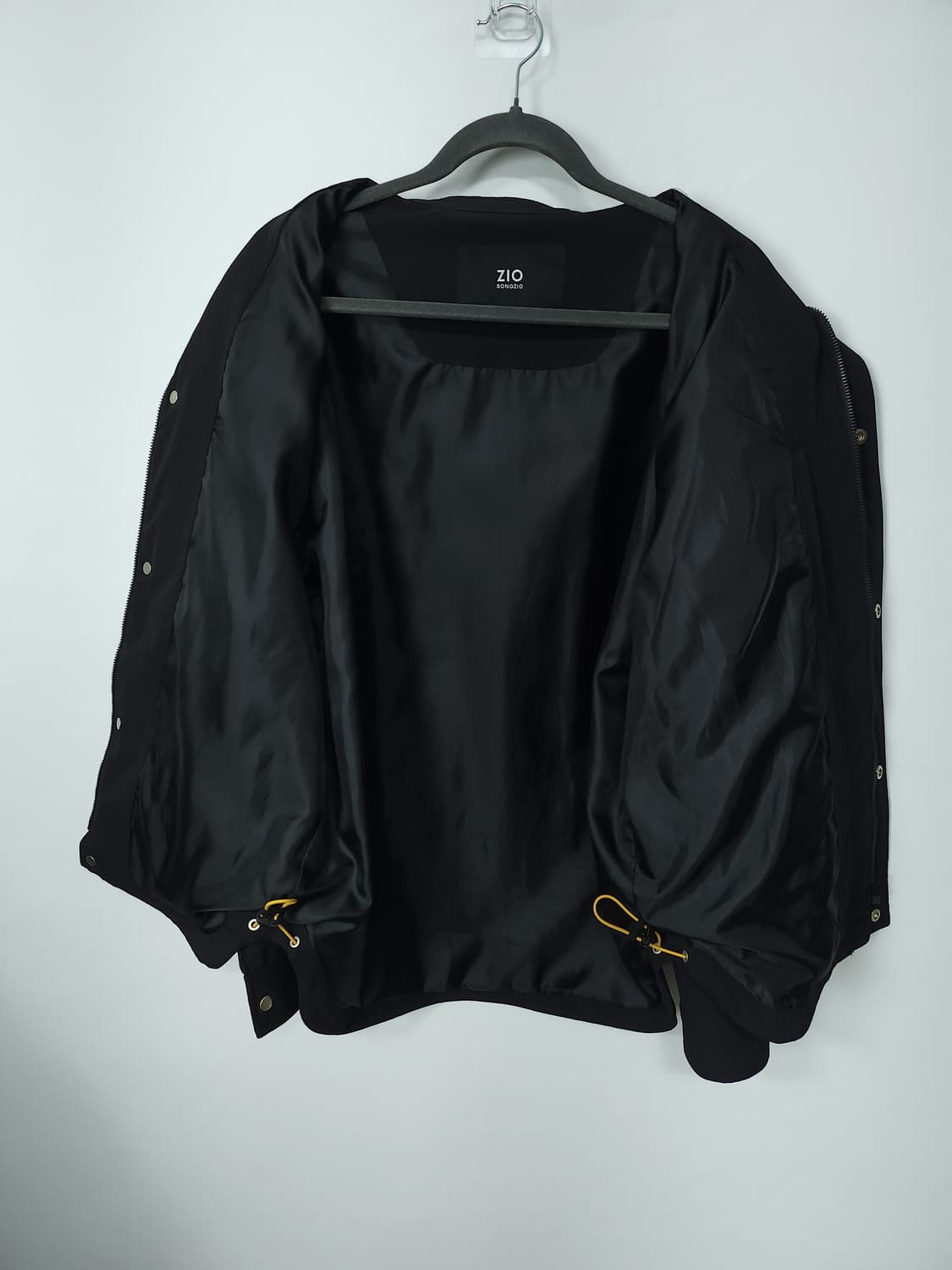 송지오 옴므 블랙 셔츠 자켓 95 M 상품이미지5