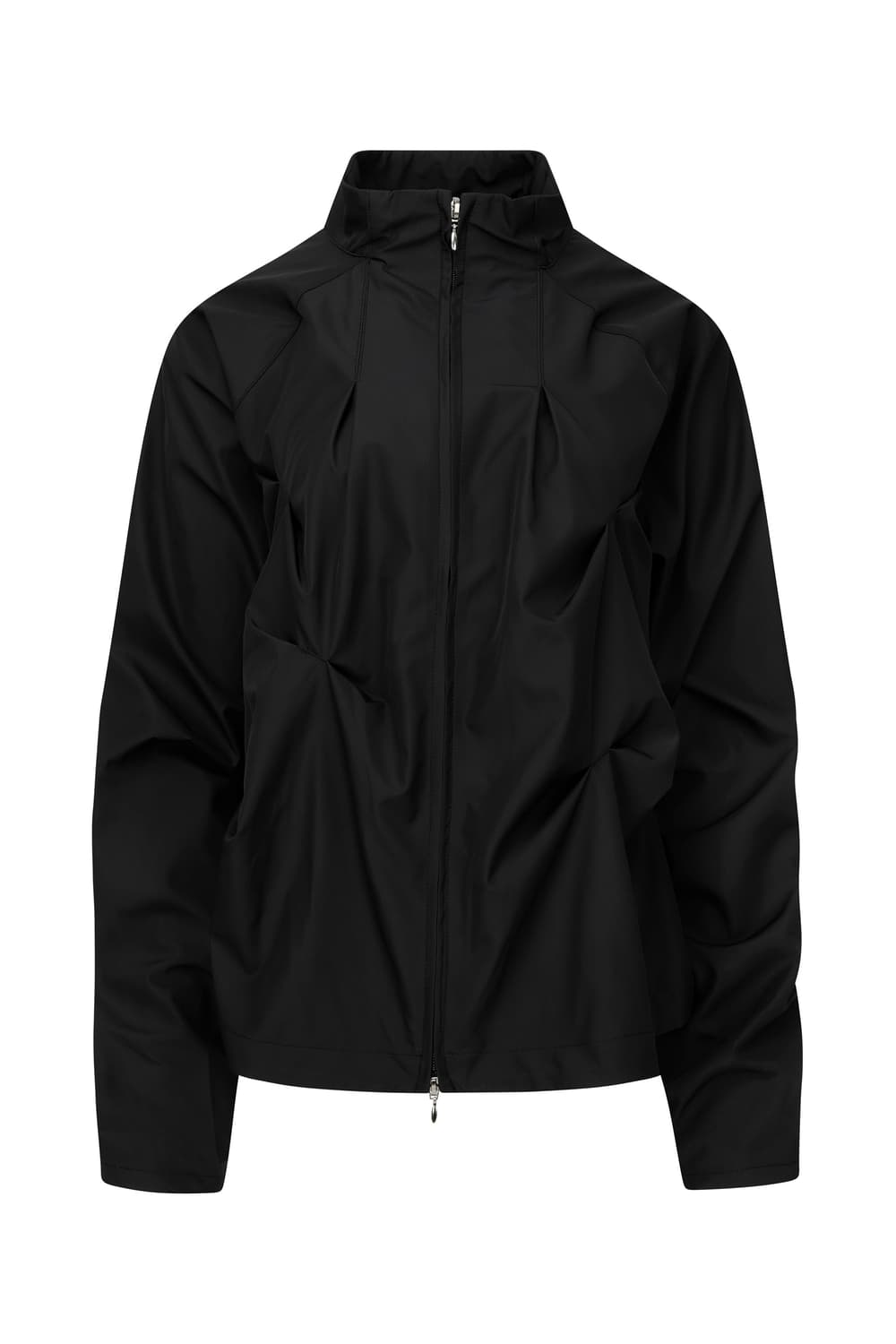 PINTUCK WIND BREAKER (UNISEX) BLACK 2사이즈 상품이미지1