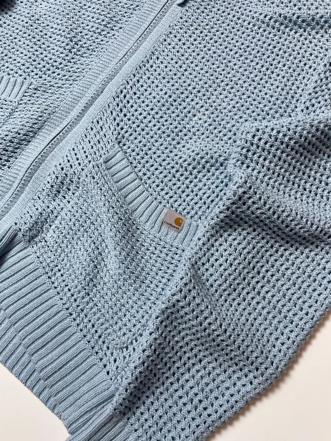 칼하트 WIP 메쉬 후드 니트 집업 PN9390 상품이미지4