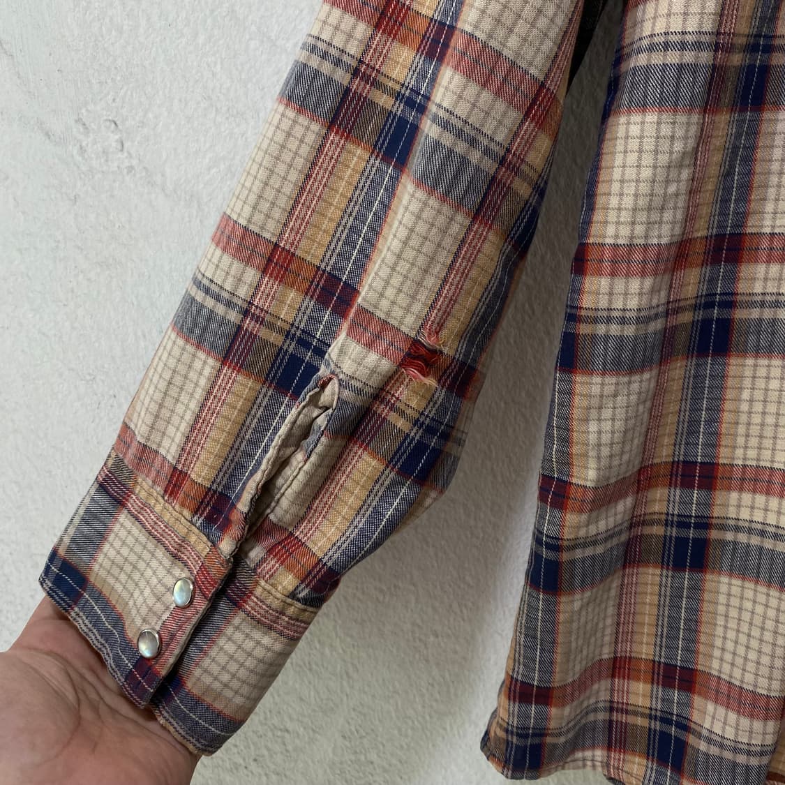 🌊90s USA Osh'Kosh western check shirts 상품이미지7