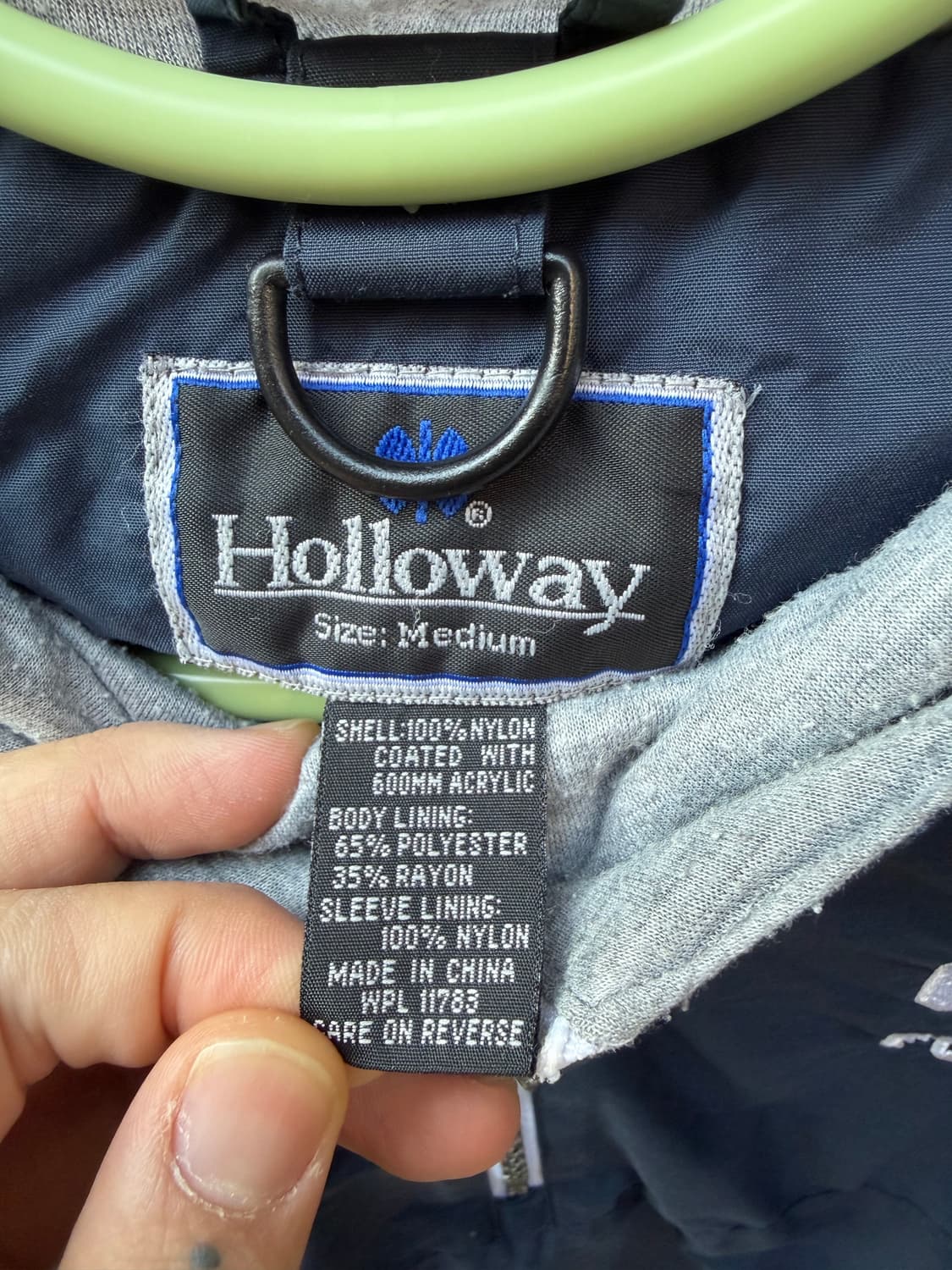 00’s 할로웨이 풋볼 아노락 웜업 하프집업 상품이미지6