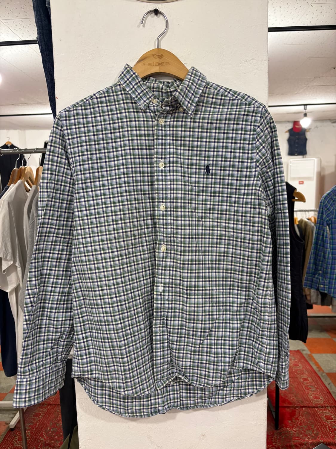 폴로 체크셔츠 상품이미지3