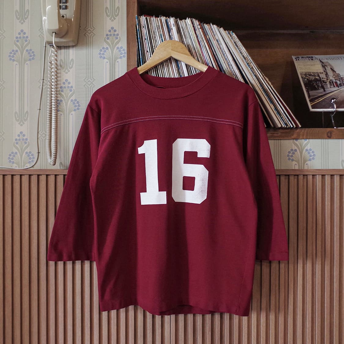 70's Artex 3/4 Cotton Jersey T-shirt 상품이미지1