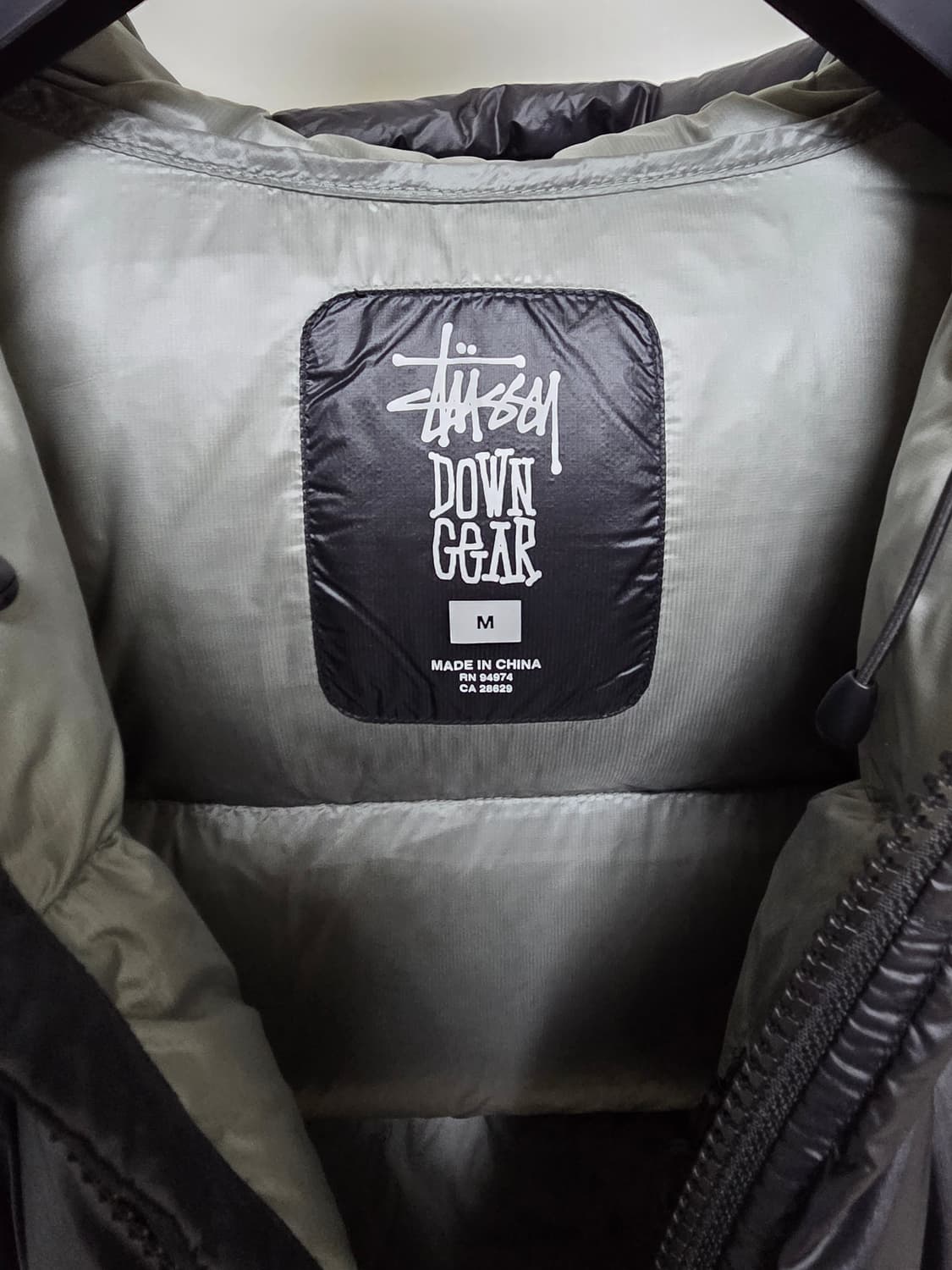 M) 스투시 마이크로 립스탑 패딩 상품이미지3