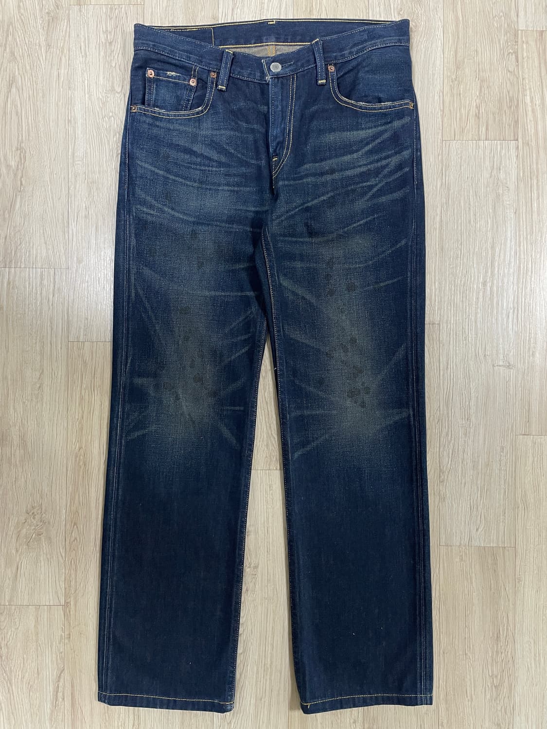 30) 00s 리바이스 재팬 502 오일워싱 데님팬츠(RRL&LVC&폴로 상품이미지2