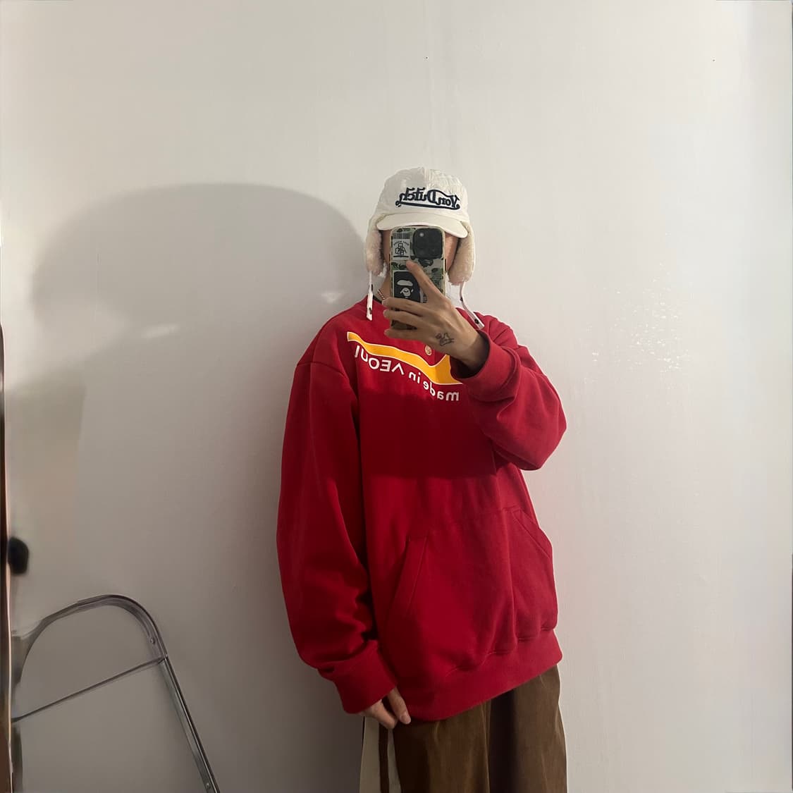 본더치 퀄팅 누빔 트루퍼햇 이어플랩 상품이미지3