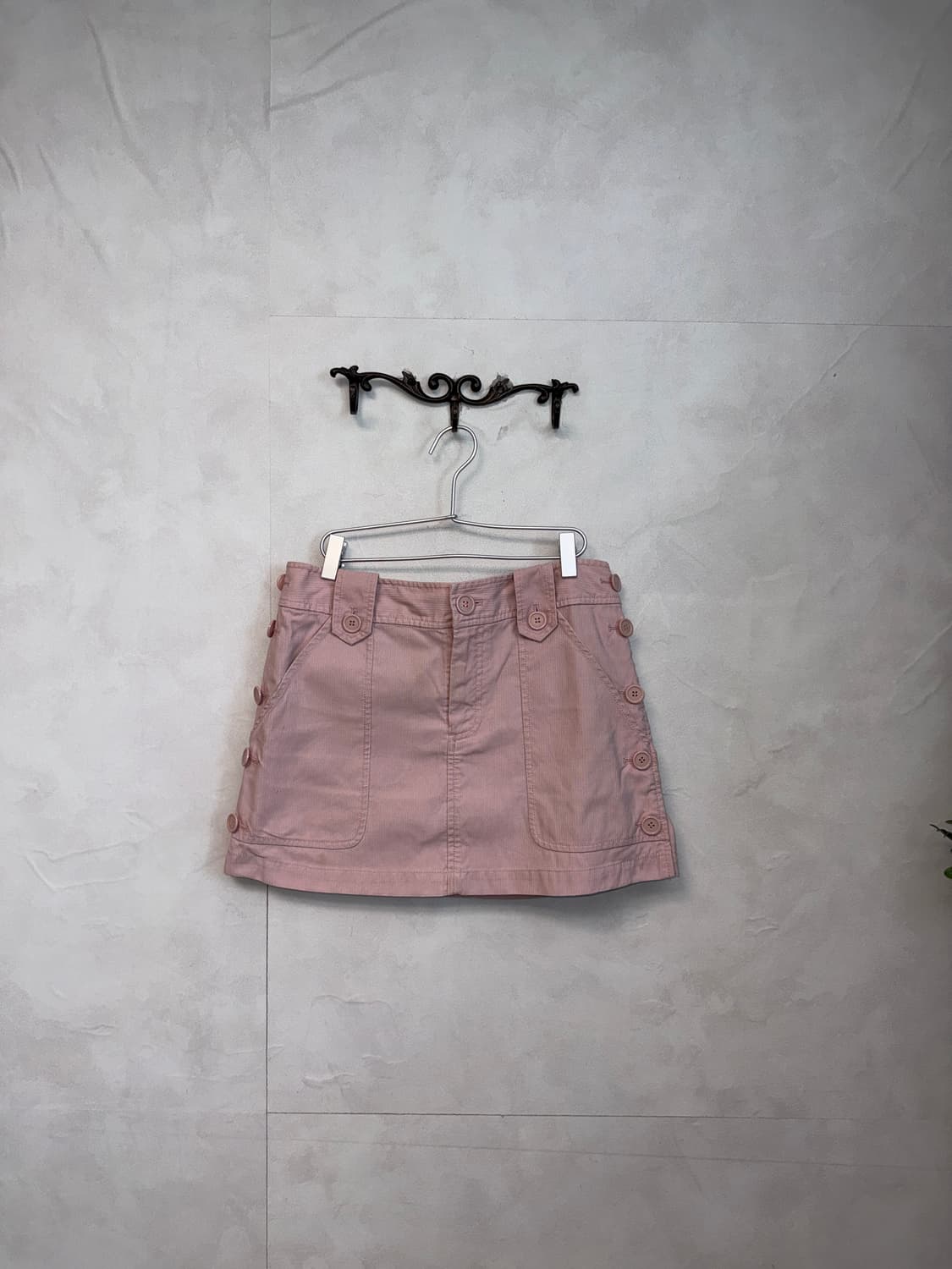 Marc Jacobs baby pink button mini skirt 상품이미지1
