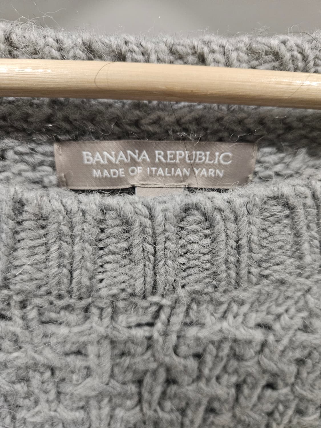 바나나 리퍼블릭 이탈리안 얀 니트 스웨터 상품이미지2