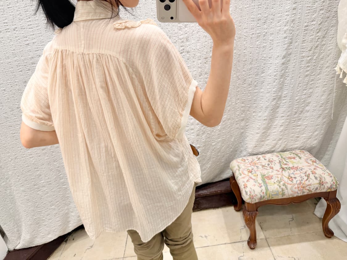 big frill cozy blouse 상품이미지5