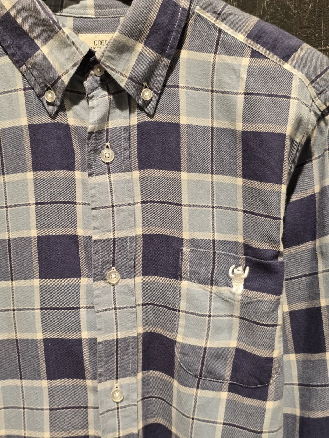 Coen Plaid Long Sleeve Shirt 상품이미지2