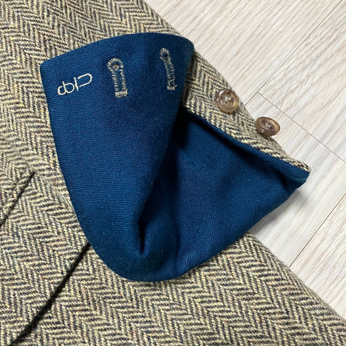 앤유 헤링본 울 자켓 (andyou) 상품이미지7