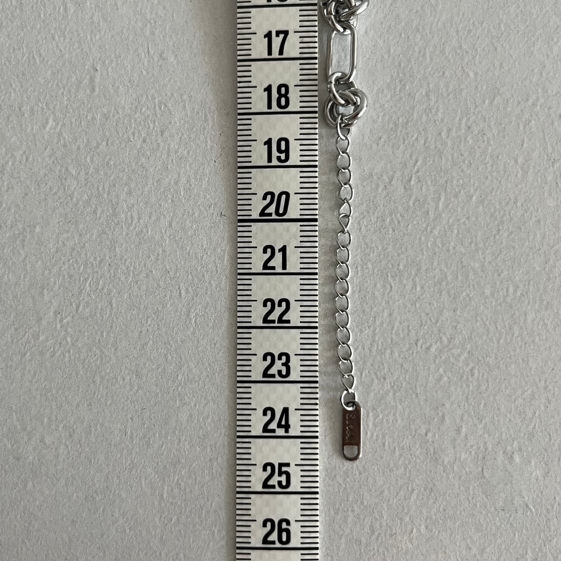 더블 체인 팔찌 상품이미지3