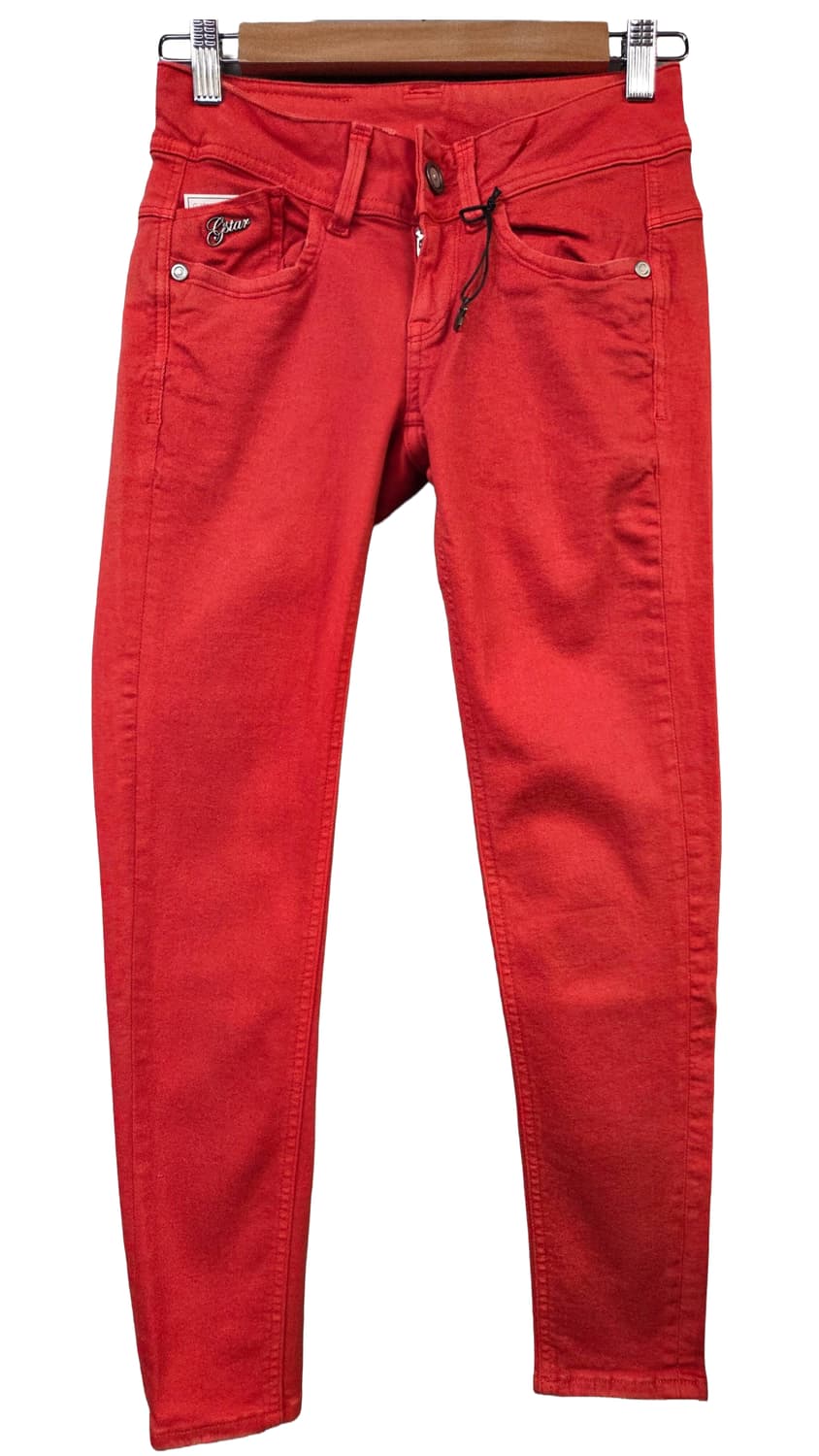 G스타 Raw 레드 스키니진(W25/L65cm)스판 상품이미지1