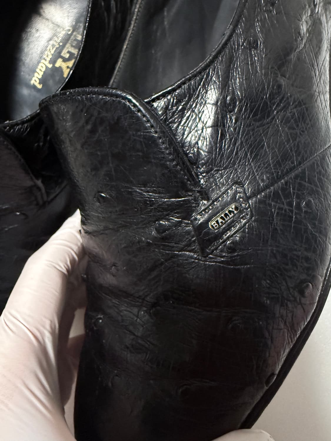 발리 BALLY 오스트리치 가죽 로퍼 / 240~245 상품이미지7