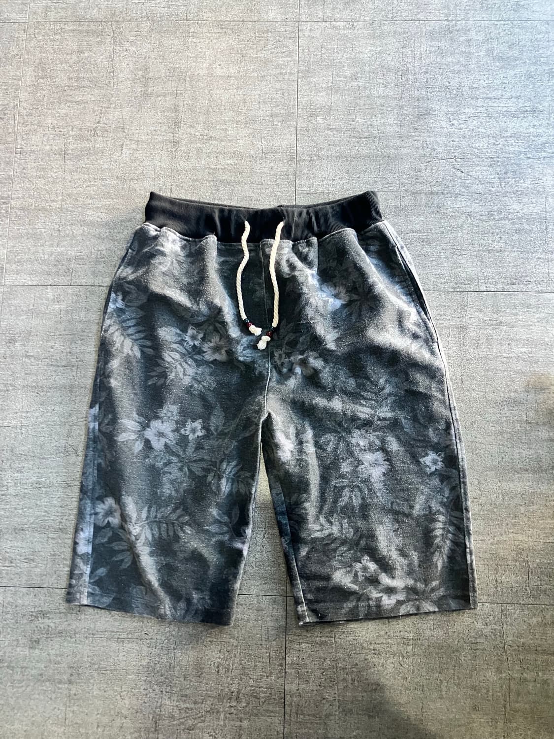 일본빈티지 올드스쿨아메카지 혁오풍 하와이 보헤미안테슬 하프팬츠반바지 상품이미지1