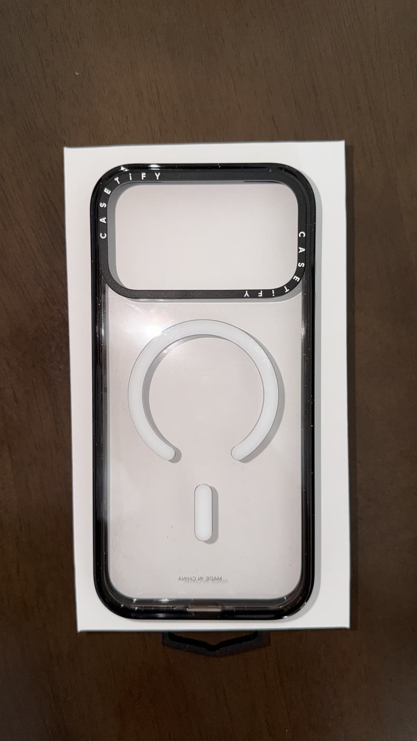 케이스티파이 아이폰17 Pro Max 클리어 블랙 새제품 상품이미지2