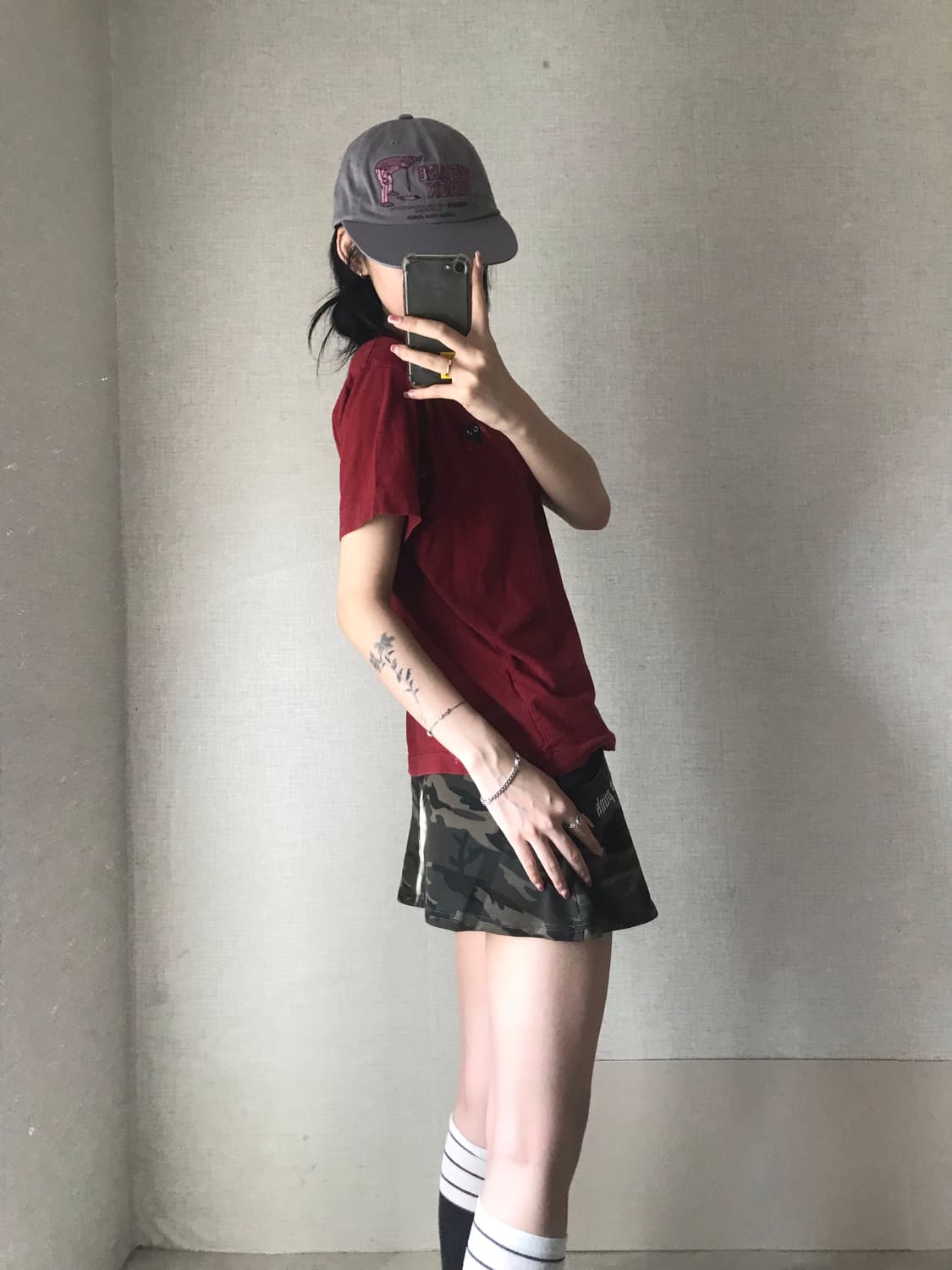 꼼데가르송 더블와펜 반팔티셔츠 상품이미지2