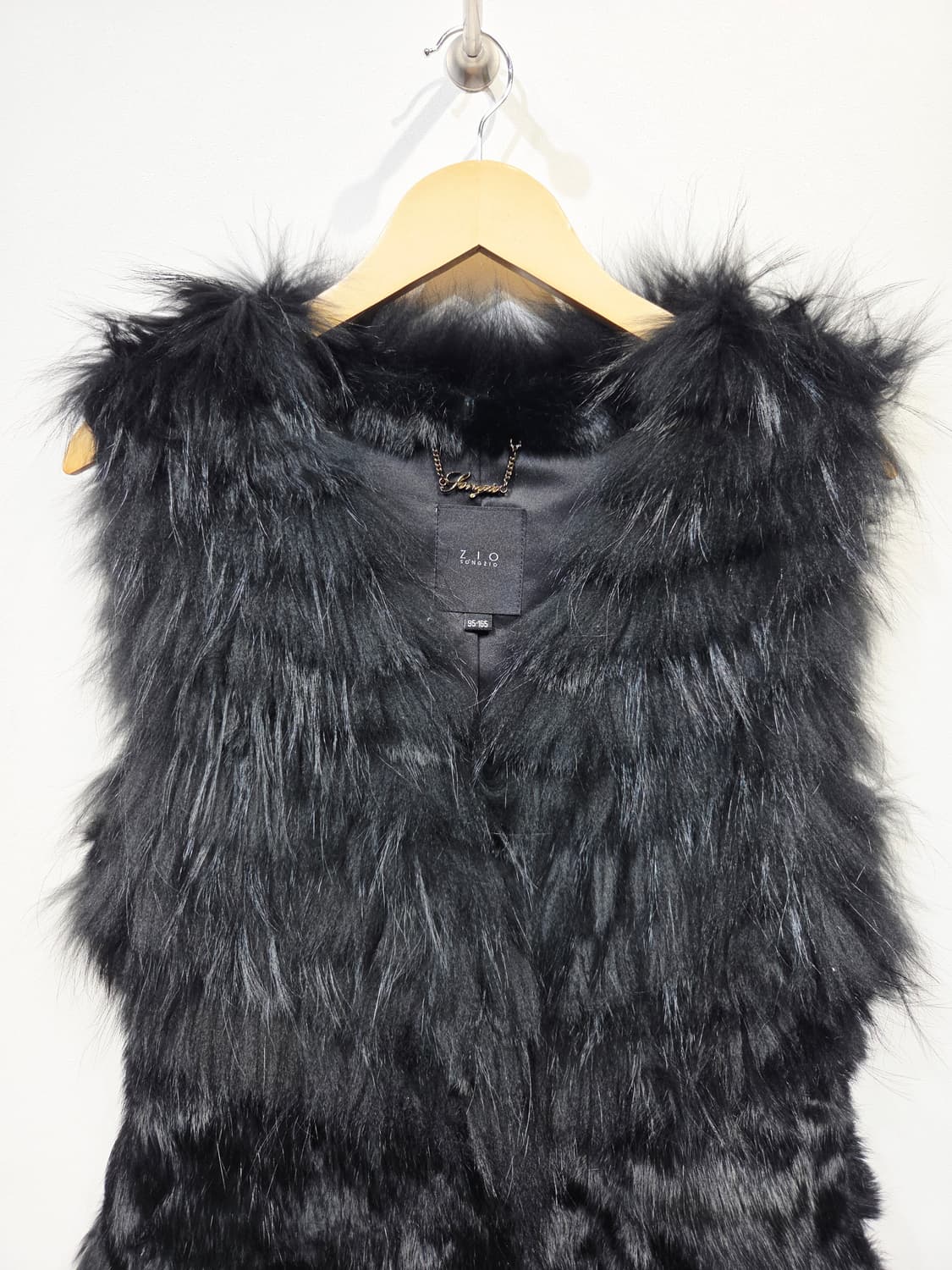 지오송지오(ZIO SONGZIO) 렉스 라쿤 믹스 리얼 퍼 베스트 조끼 상품이미지3