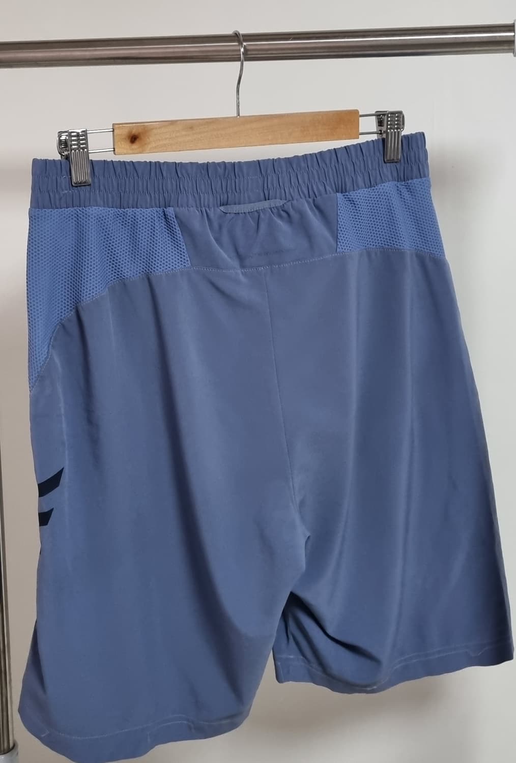 L ) 데상트 블루+그레이 우븐 반바지 상품이미지2
