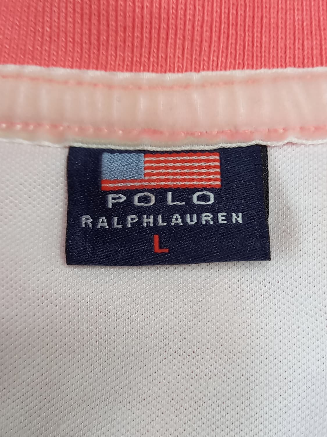 M90 POLO RALPH LAUREN 반팔셔츠 챠콜핑크 M-18 상품이미지4