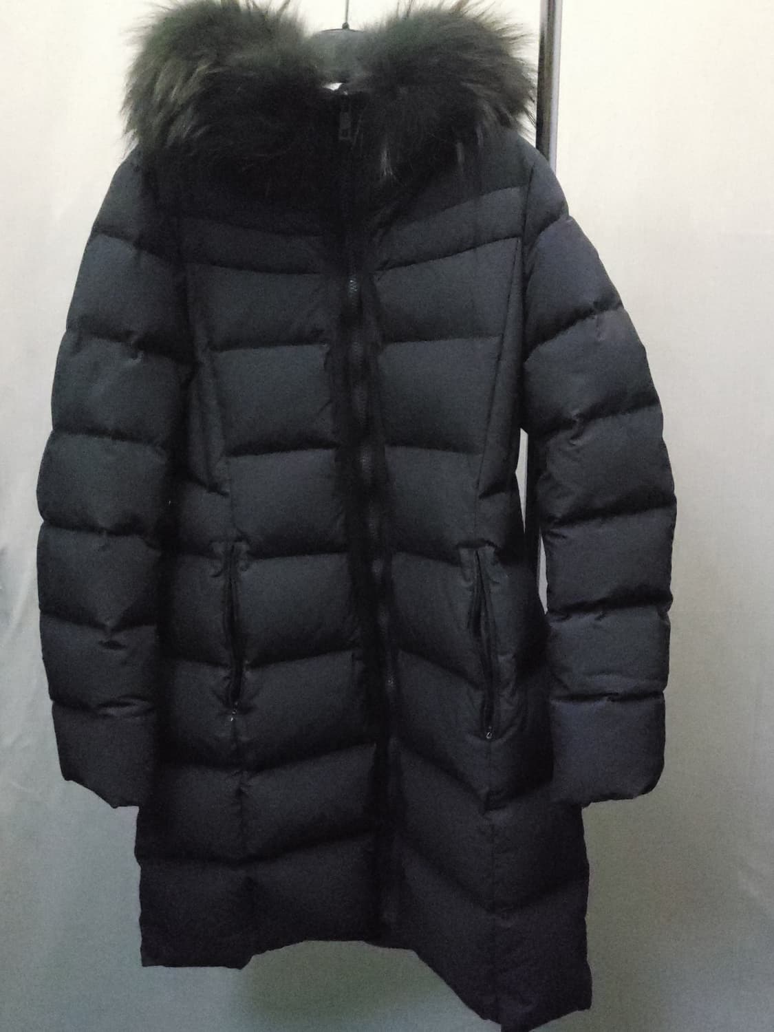 LIST 블랙 롱 패딩 m 상품이미지1