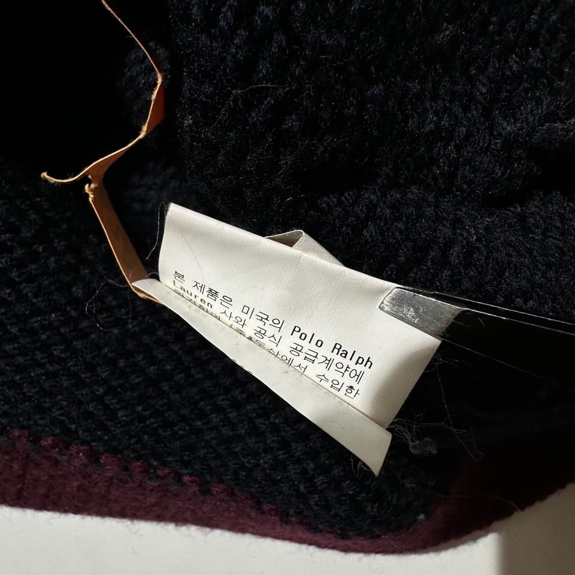 폴로 랄프로렌 메리노울 크레스트 로고 와펜 숄카라 니트 가디건 상품이미지7