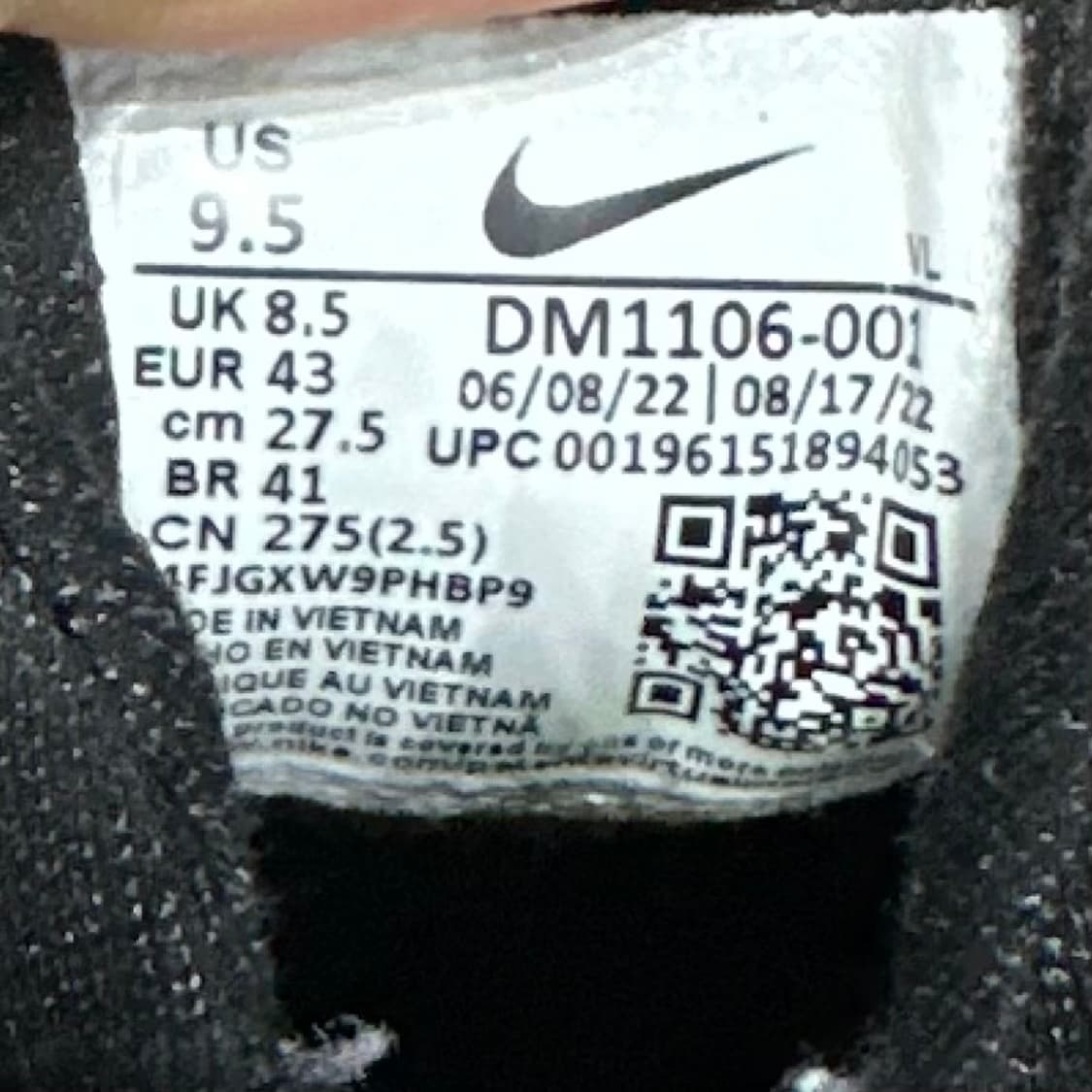 275) 나이키 운동화 남서 남자 신발 에어 윈플로 9 쉴드 상품이미지9
