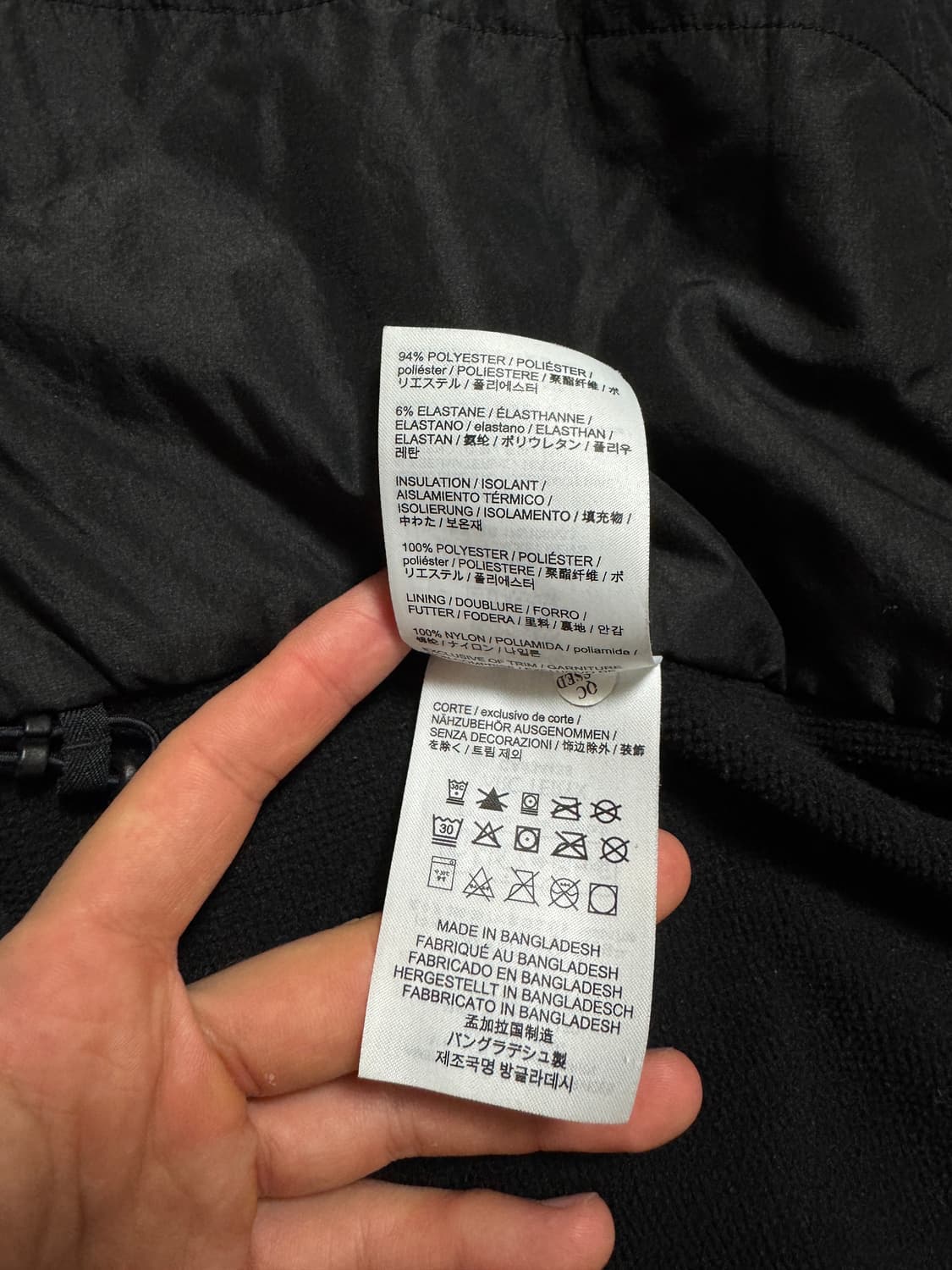 (S급) 아크테릭스 아톰 LT 자켓 블랙 L 상품이미지10