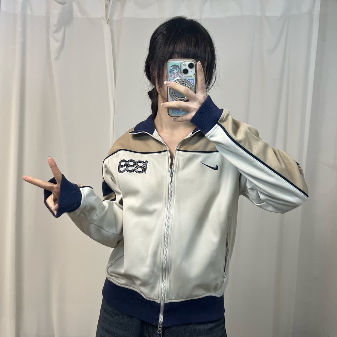 Nike 00’s Barcelona beige jersey 상품이미지2