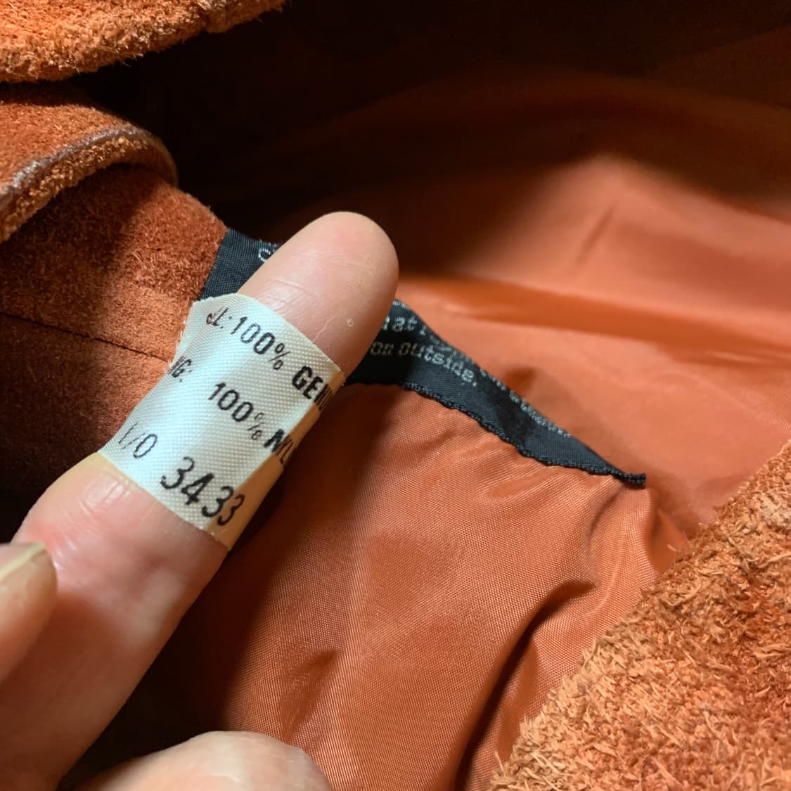 [S] 70s Montgomery Suede Leather jacket 상품이미지7