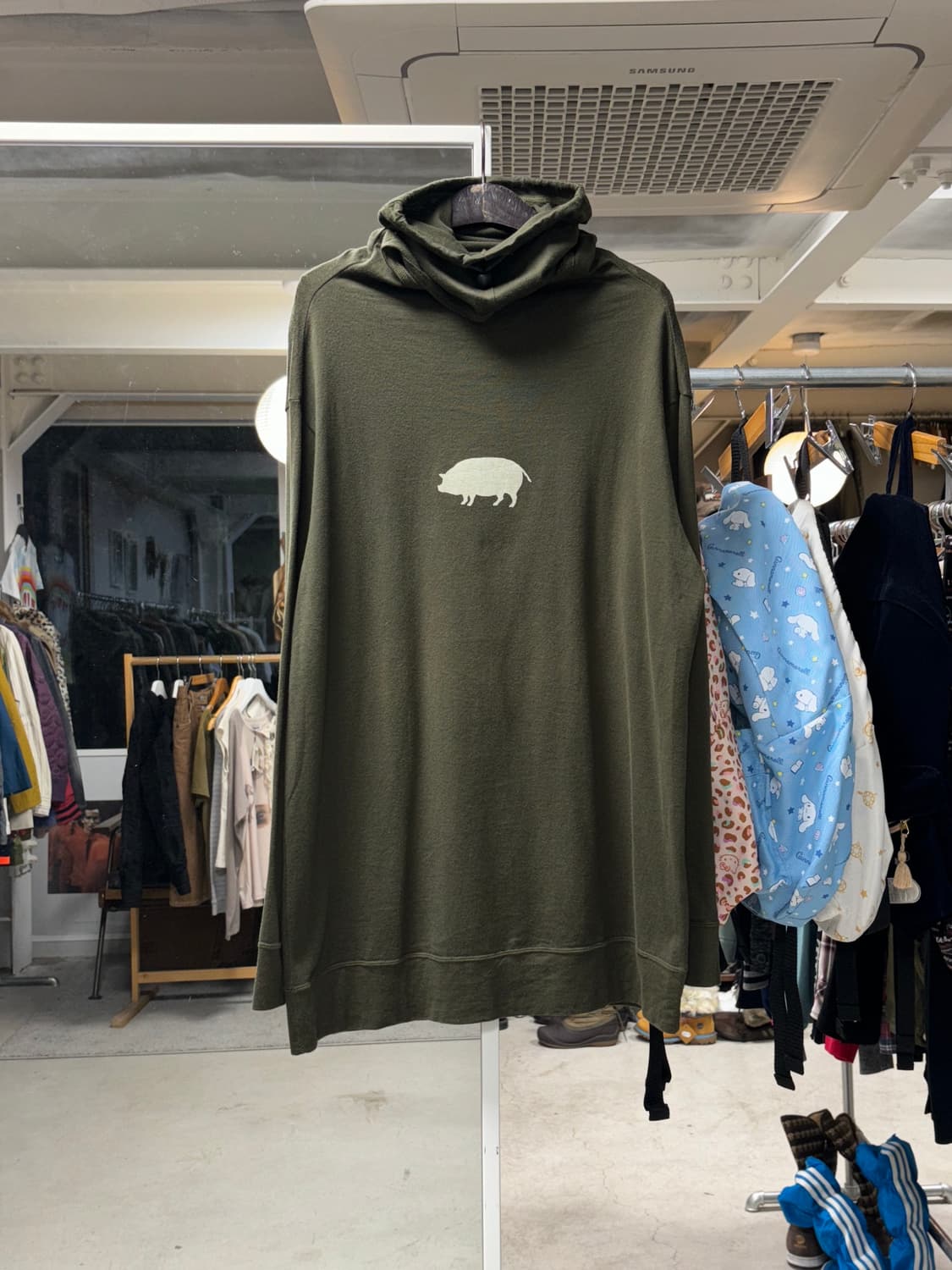 드럭스토어 투웨이 하이넥 롱슬리브 상품이미지1