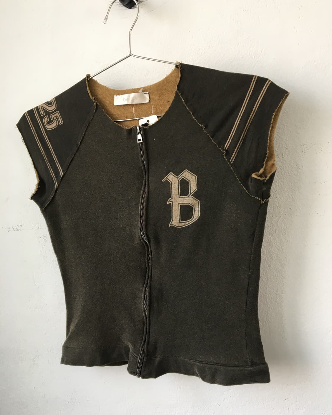 Slim fit zip up top 상품이미지4