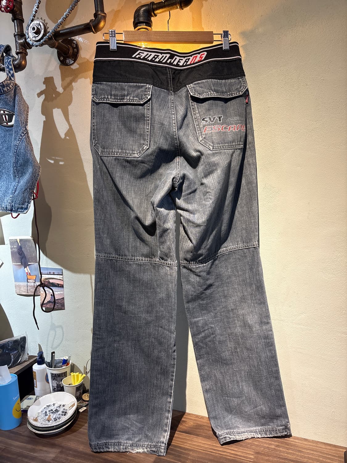 푸부 빈티지 데님 팬츠 상품이미지2