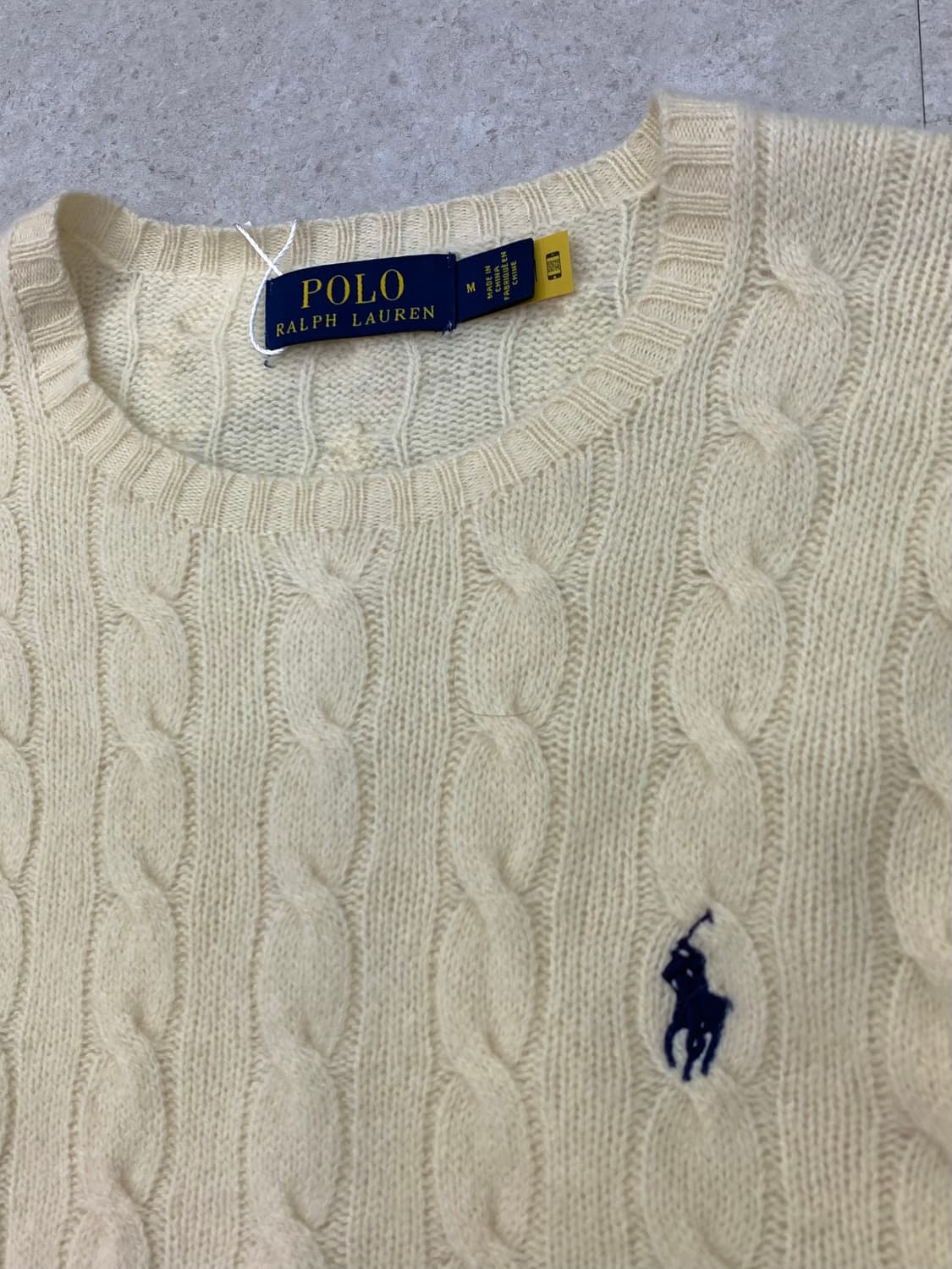 Polo 폴로 울 캐시미어 니트 상품이미지2