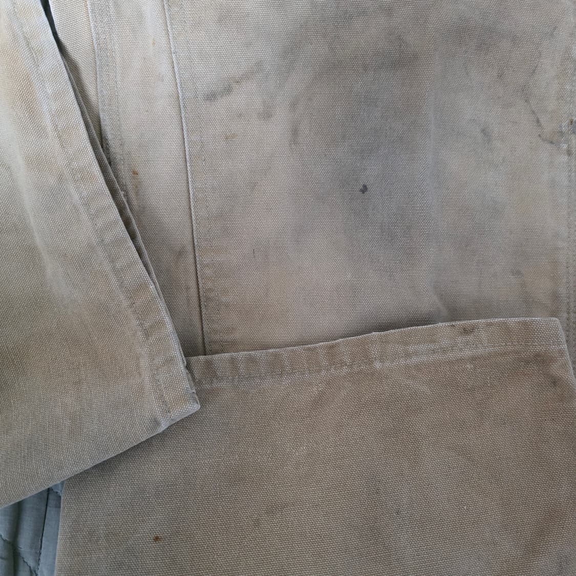 [38X30] 00s 빈티지 칼하트 더블니 B01 BRN 워크팬츠 탄 상품이미지3