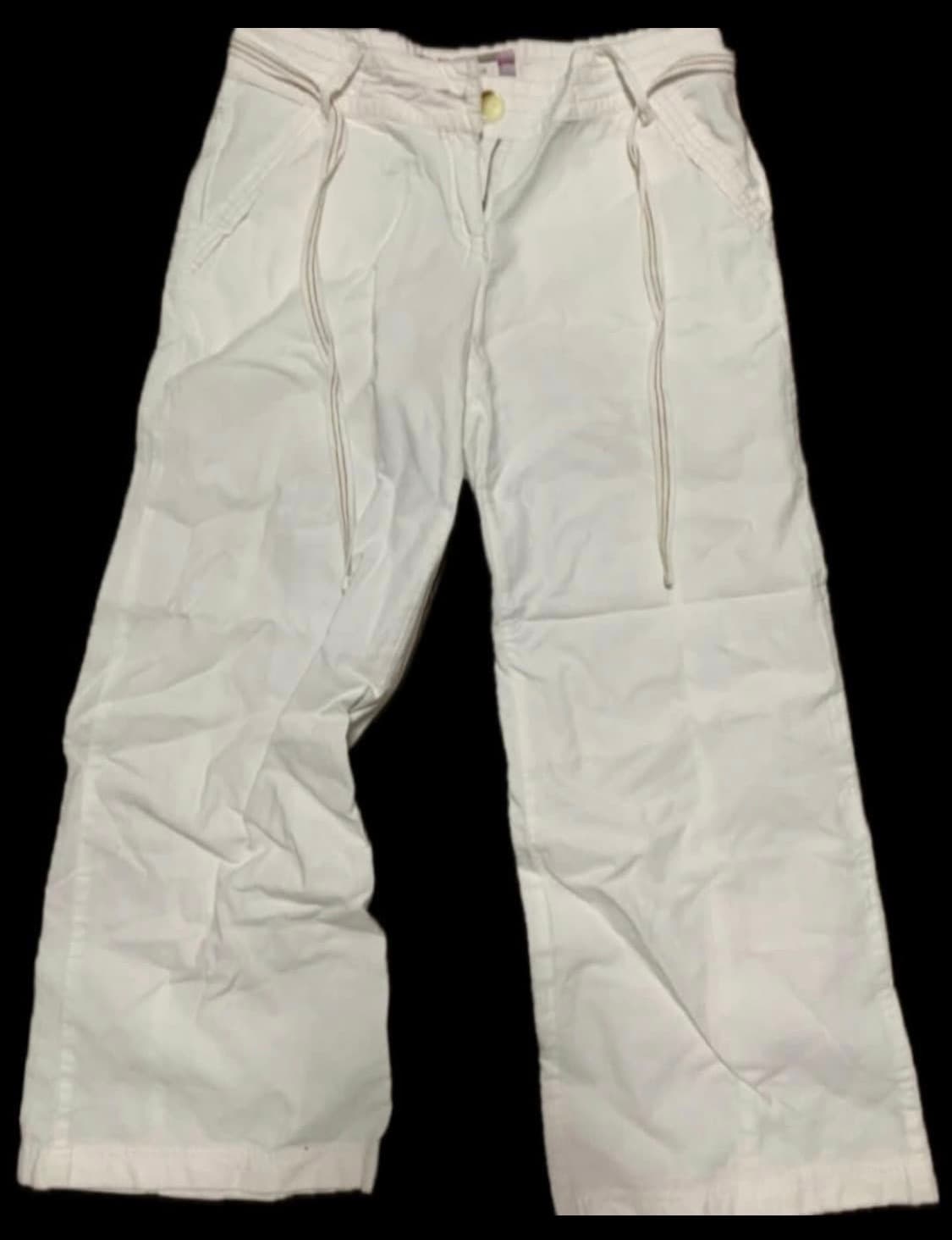 빈티지 화이트 셔츠자켓&팬츠 세트 상품이미지7