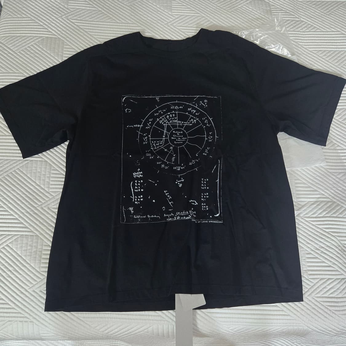 [새상품]릭오웬스 26S/S 쇼라인 티셔츠 XXL(100~105) 상품이미지1