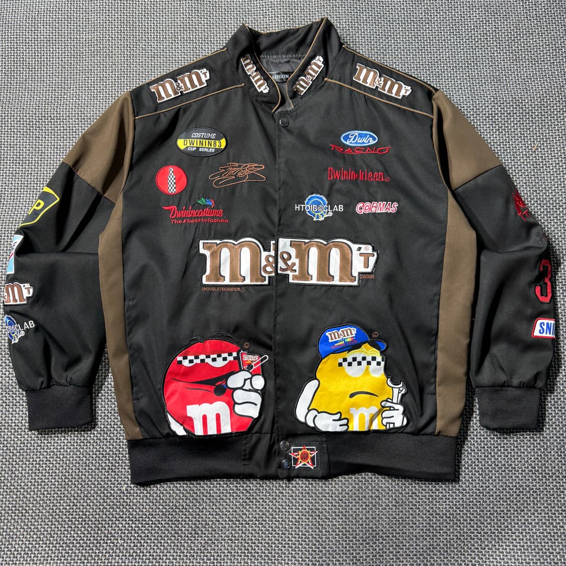 m&m 레이싱 바람막이 점퍼 상품이미지1