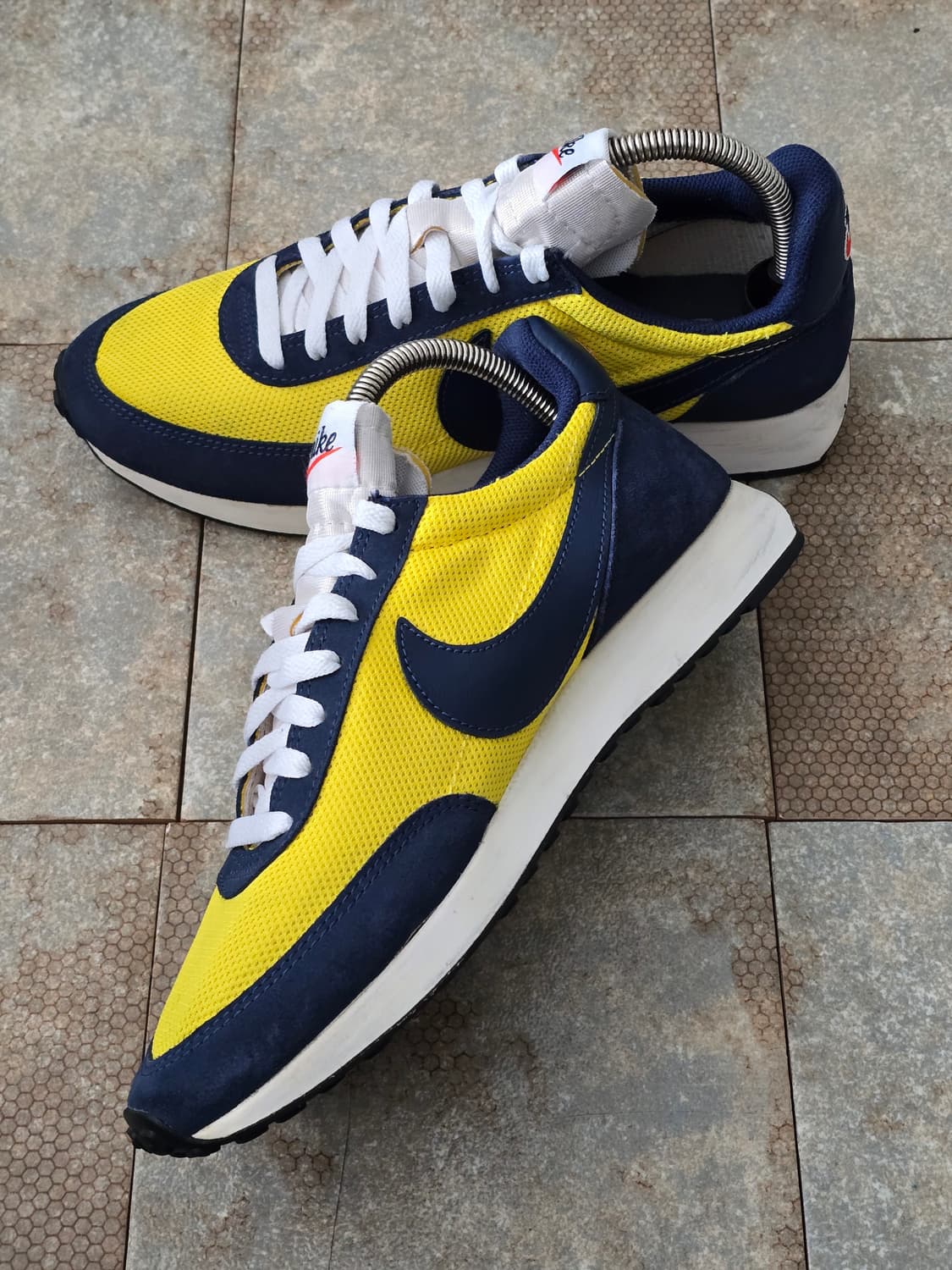 (265)나이키 에어 테일윈드 79 옐로우 네이비  상품이미지6