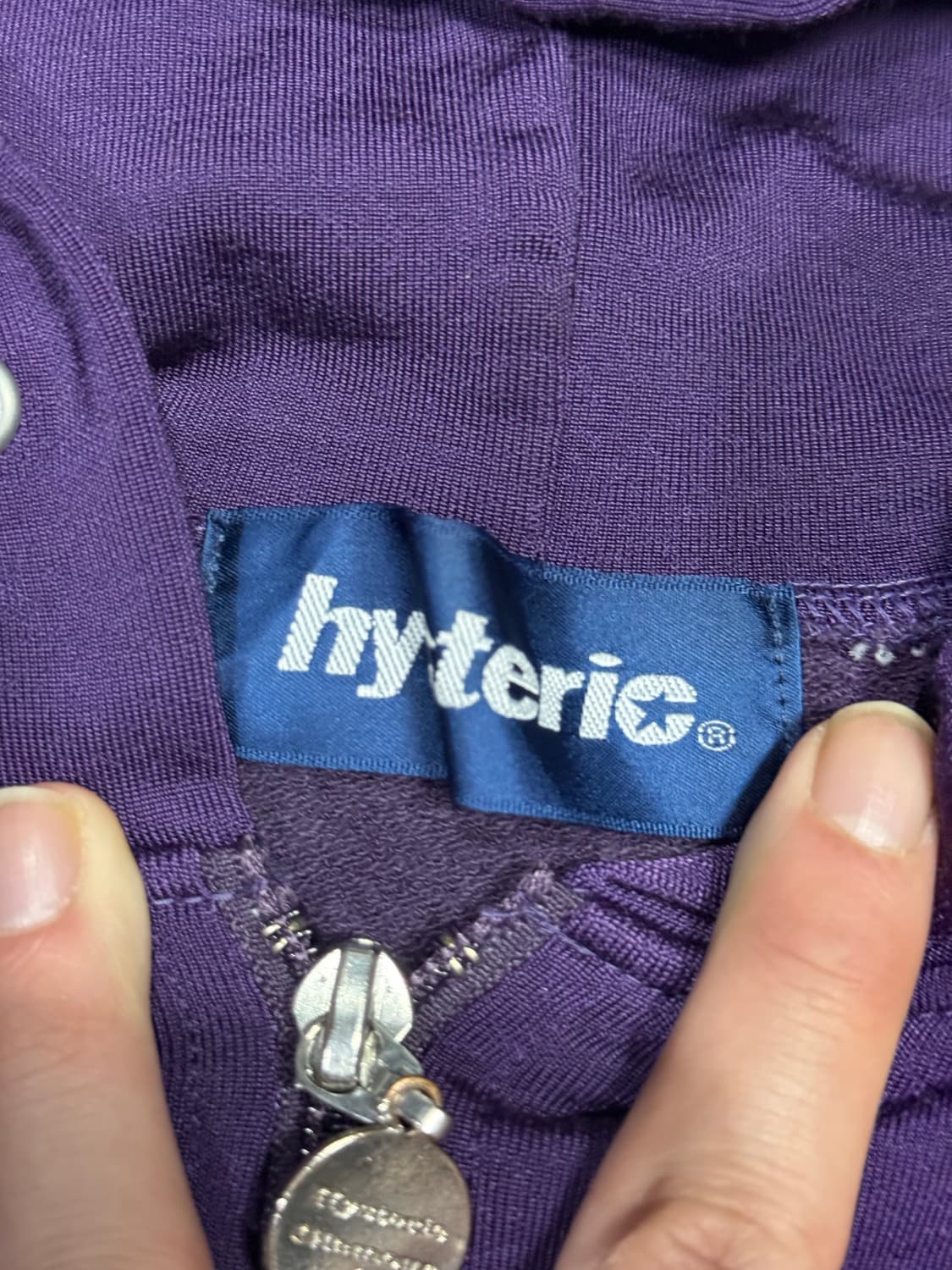 히스테릭 글래머 아카이브 로고 후드 집업 자켓 상품이미지5