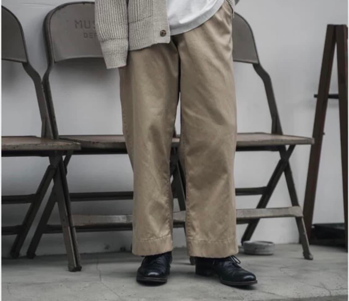 A.PRESSE 아프레쎄 치노팬츠 32 상품이미지3