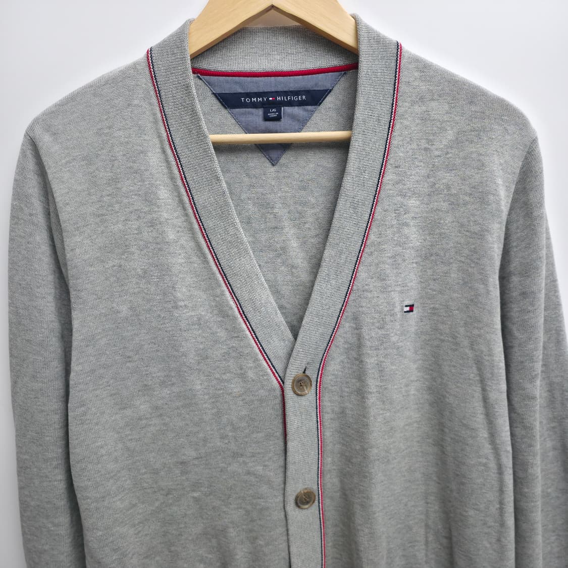 [L] 타미힐피거 그레이 가디건 상품이미지2