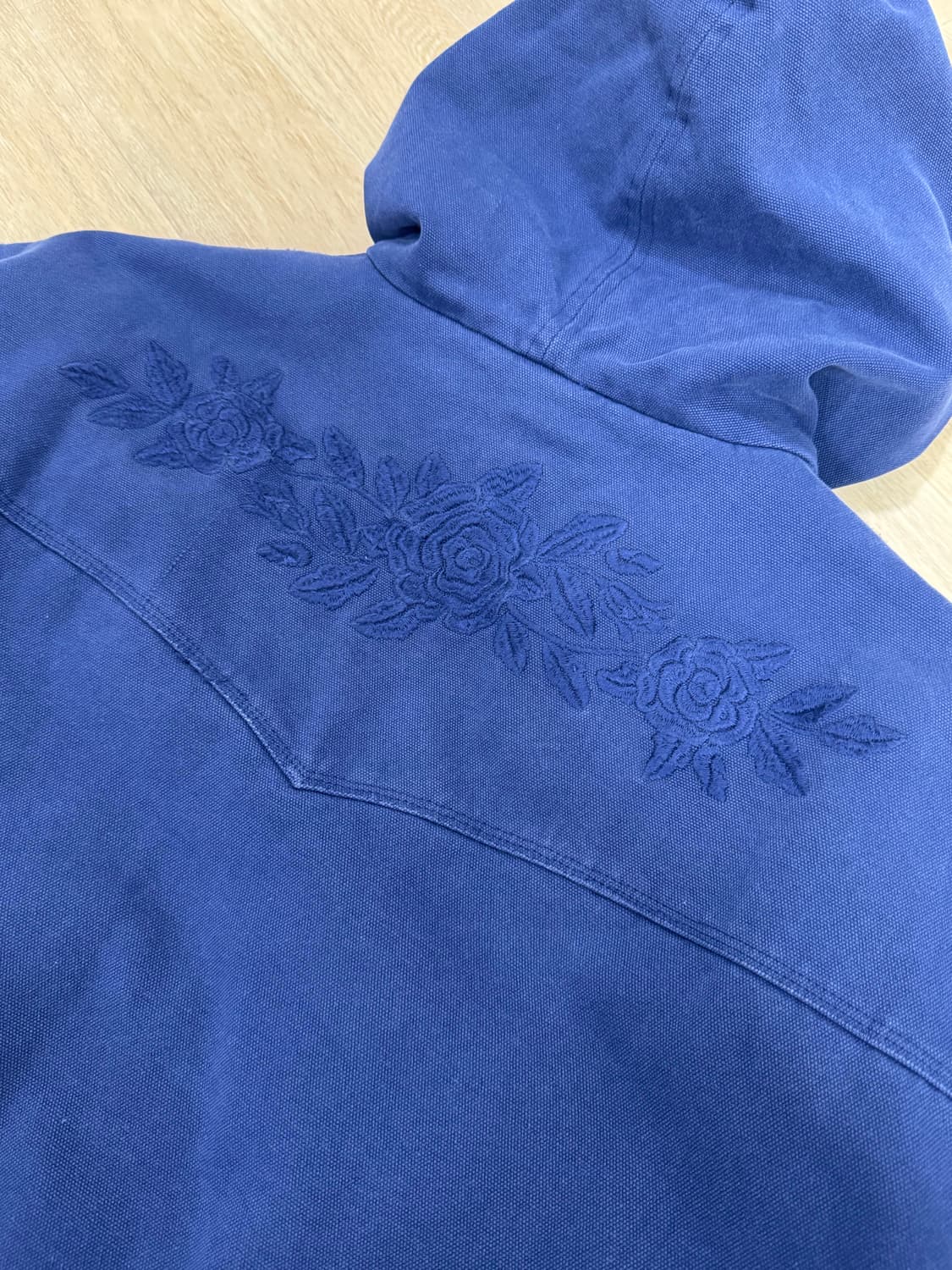 fuct 퍽트 렌치 후드 자켓 네이비 XXL 상품이미지7