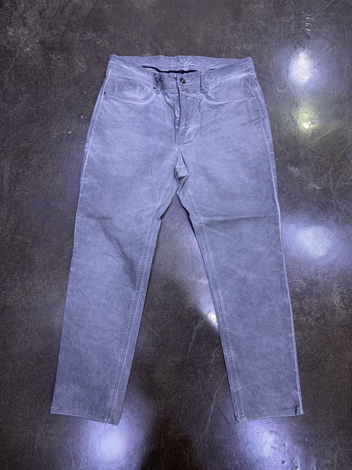 시리즈 힙스터 그레이 다잉 데님 팬츠 34 상품이미지1